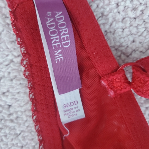 Adore Me Lace Unlined Bra 36DD - Picture 7 of 8